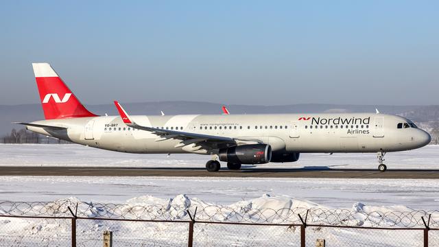 VQ-BRT:Airbus A321:Nordwind Airlines